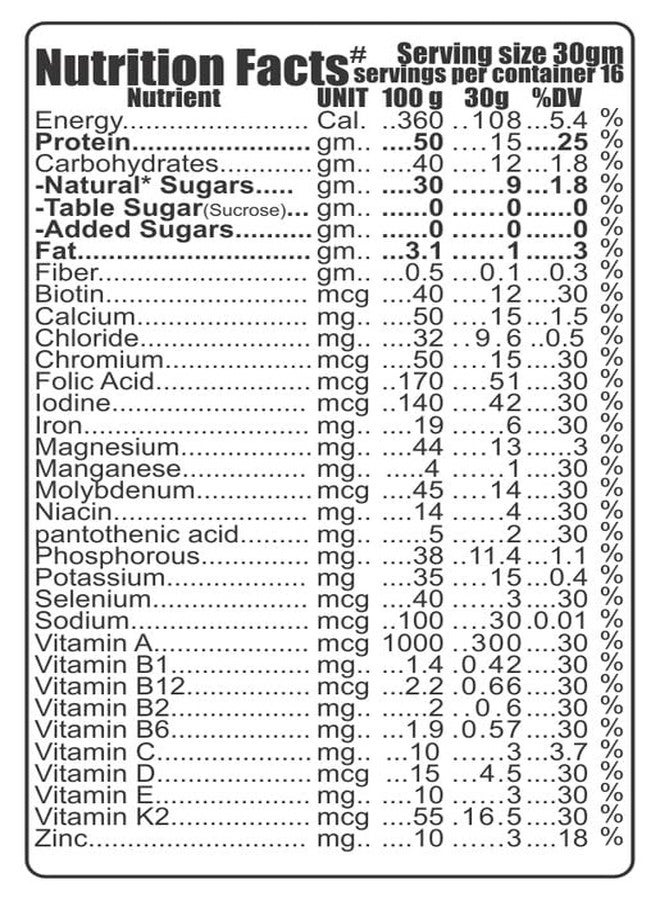 Advanta Sugar Free Whey Protein Powder for Pregnant Women for Pregnancy & Lactation as snack for Breastfeeding Mothers - 500g Vanilla - Image 4